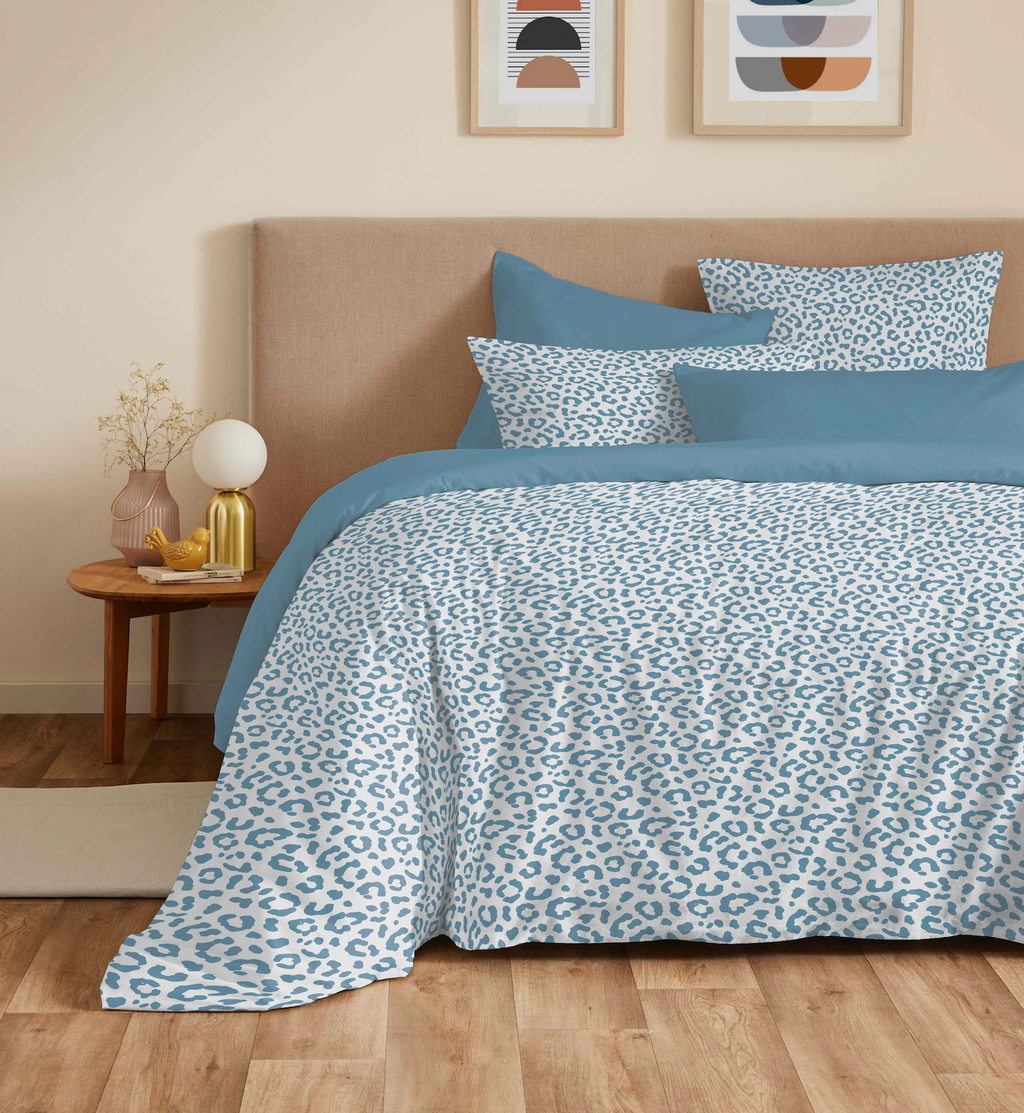 Duvet Cover Pack - 100% Cotton - Diana Blue