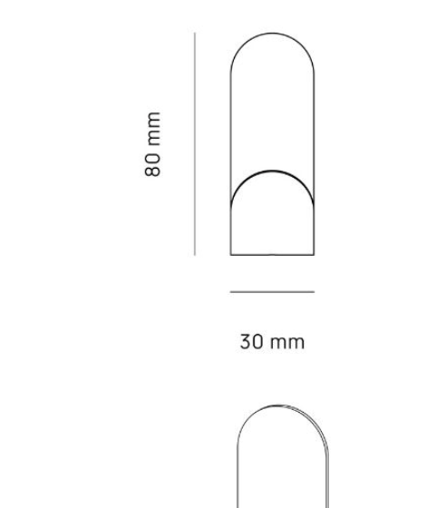 Les Malins - Set of 3 Wall Hooks - Steel - Matt Black Fine Texture
