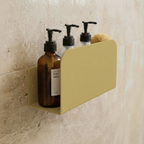 Les Ressourçants - Set of 2 Wall Shelves - Steel - Matt Ochre Yellow