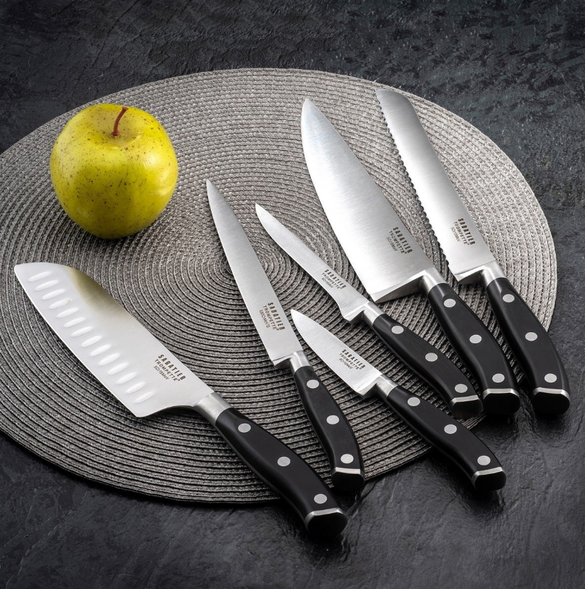 Vulcano - Cuchillo de chef - Negro