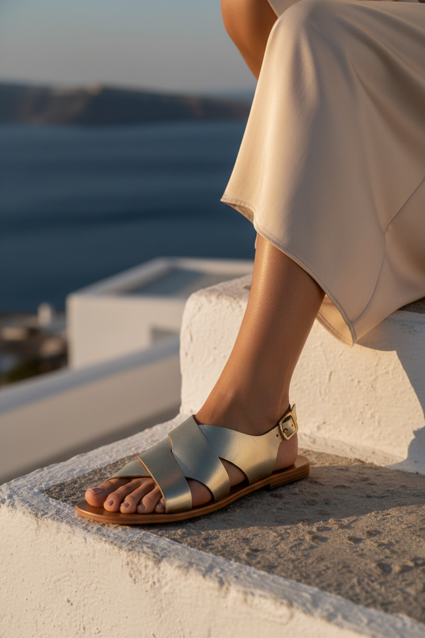 Sandalias Taylor - Oro oscuro