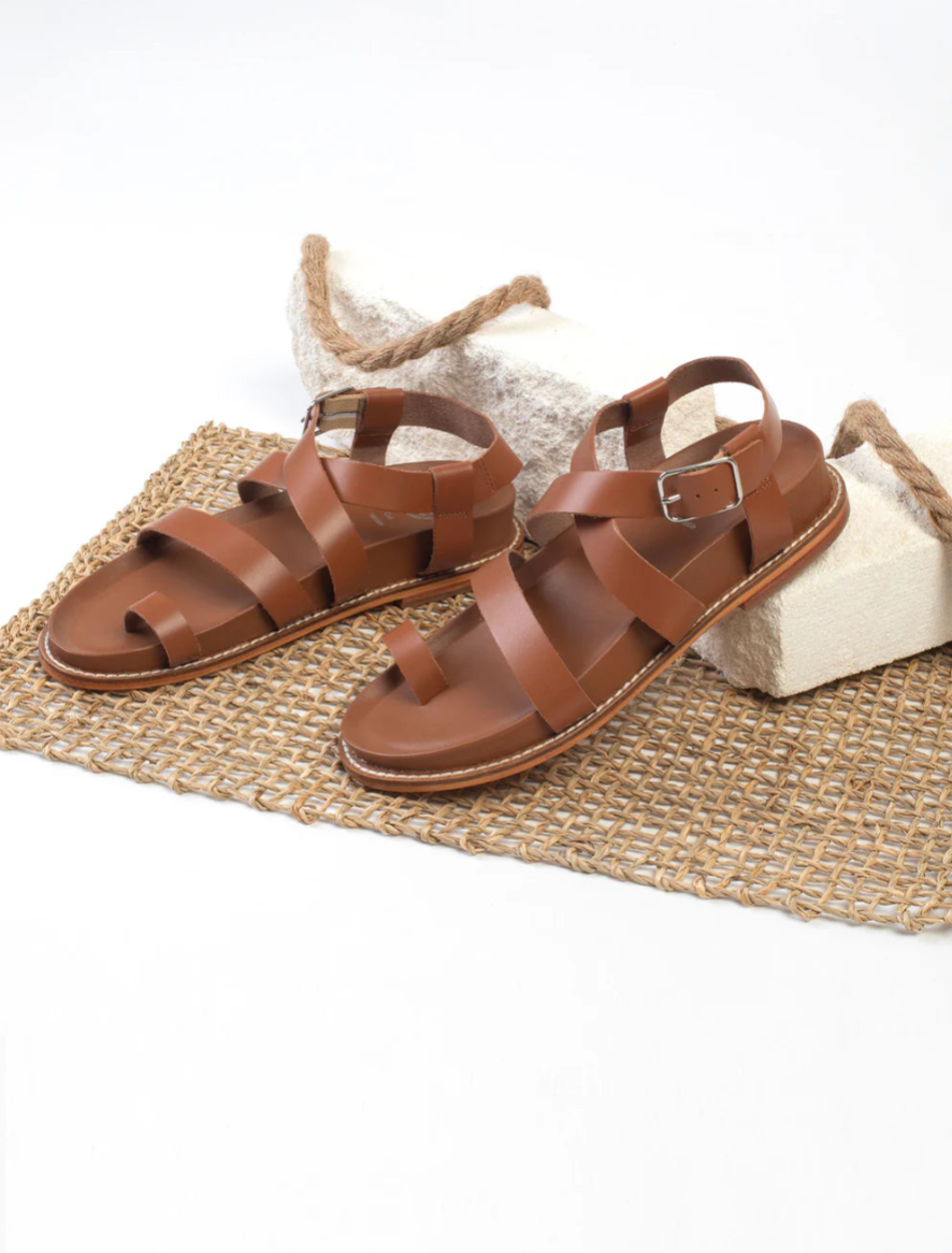 Sandalias Munera - Camel