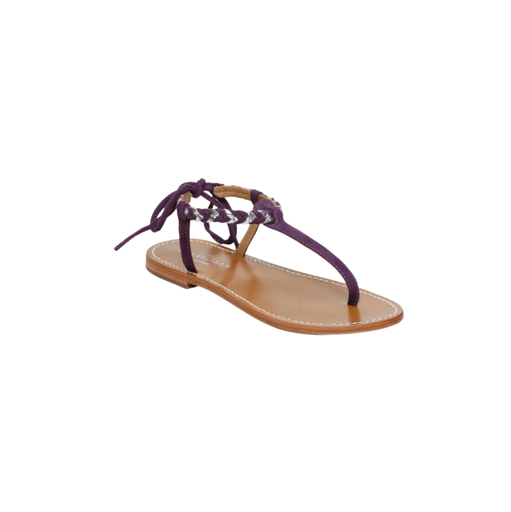 Sandales Smith - Amethyst et Silver