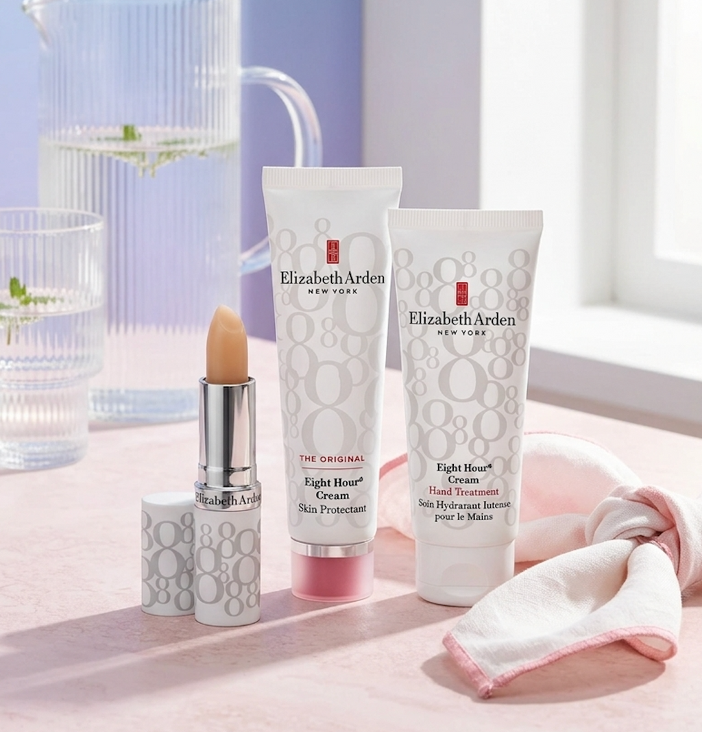 Trio Essentiels Eight Hour® - Baume Réparateur Original, Mains, Lèvres