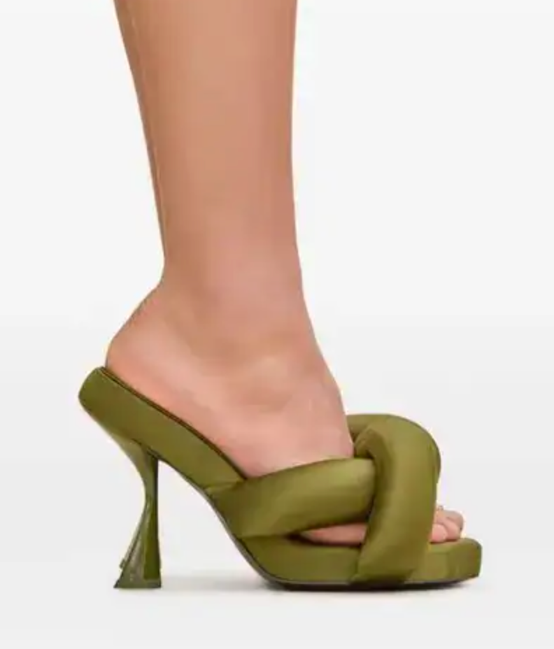 Zabelle Heeled Sandals - Oliva