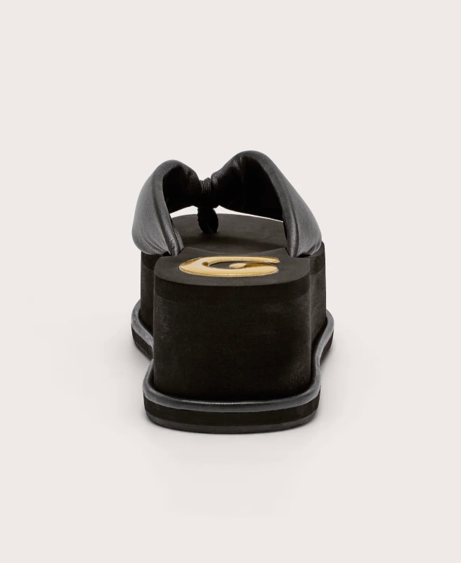 Plateausandaler Fumi - Black