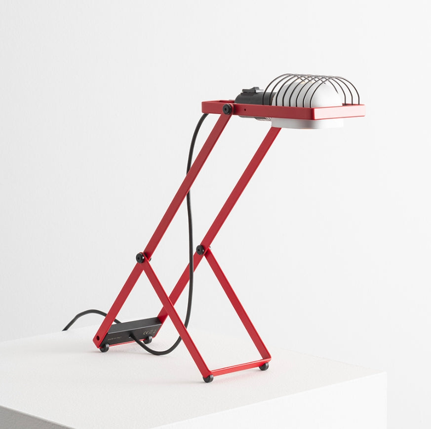 Lámpara de mesa - Sintesi - Rojo