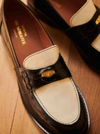 Mocassin Carole Vernis - Bicolore