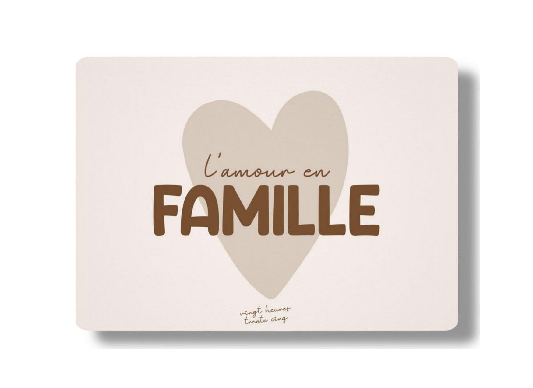Carte - L'Amour En Famille