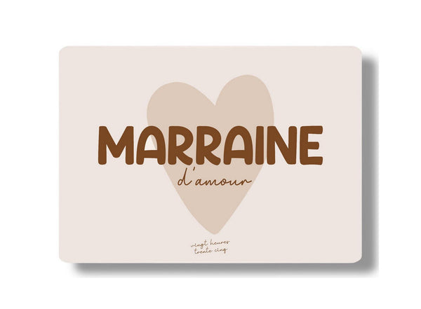 Carte - Marraine D'Amour