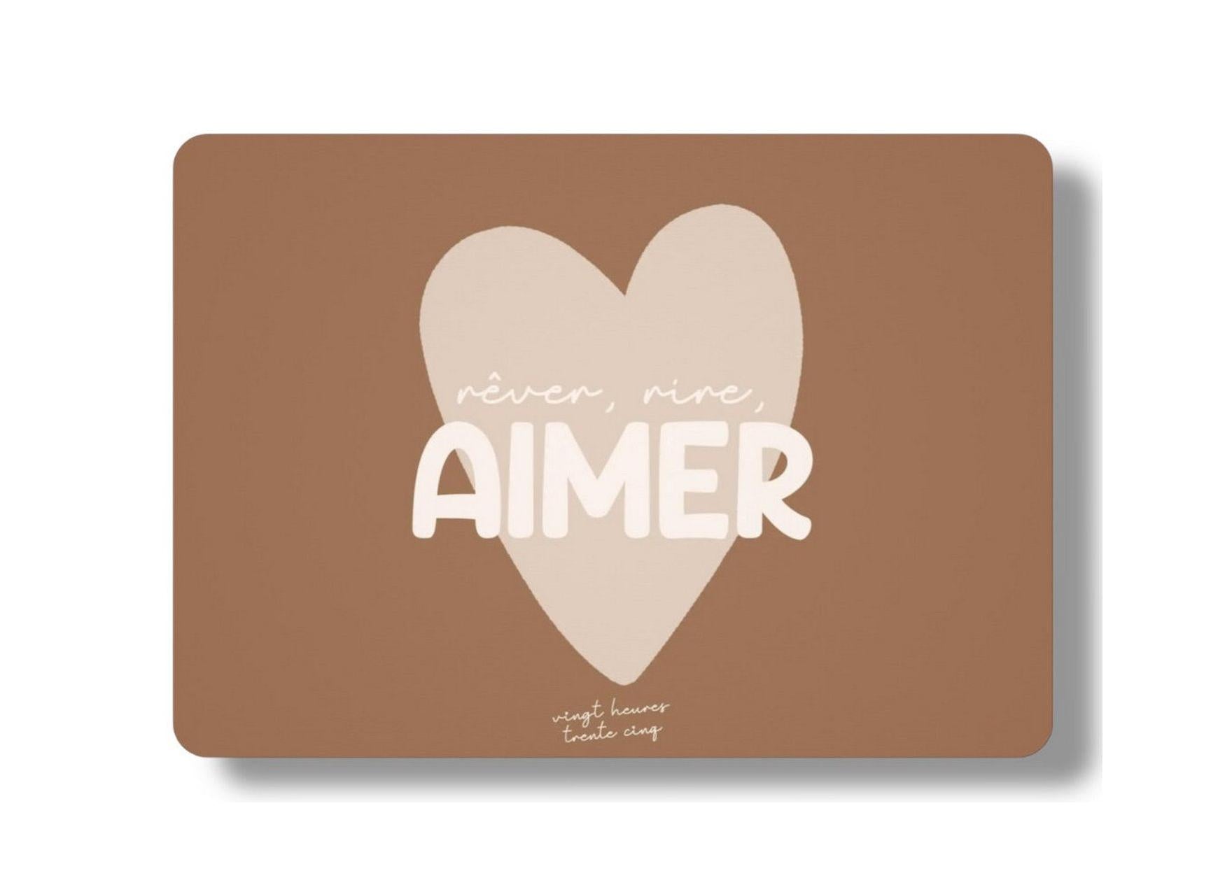 Carte - Rêver, Rire, Aimer