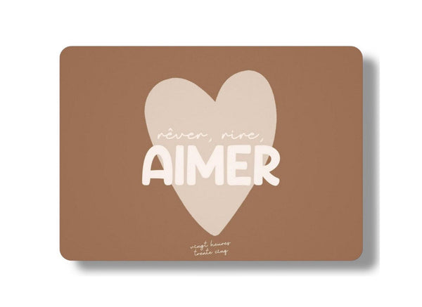 Carte - Rêver, Rire, Aimer