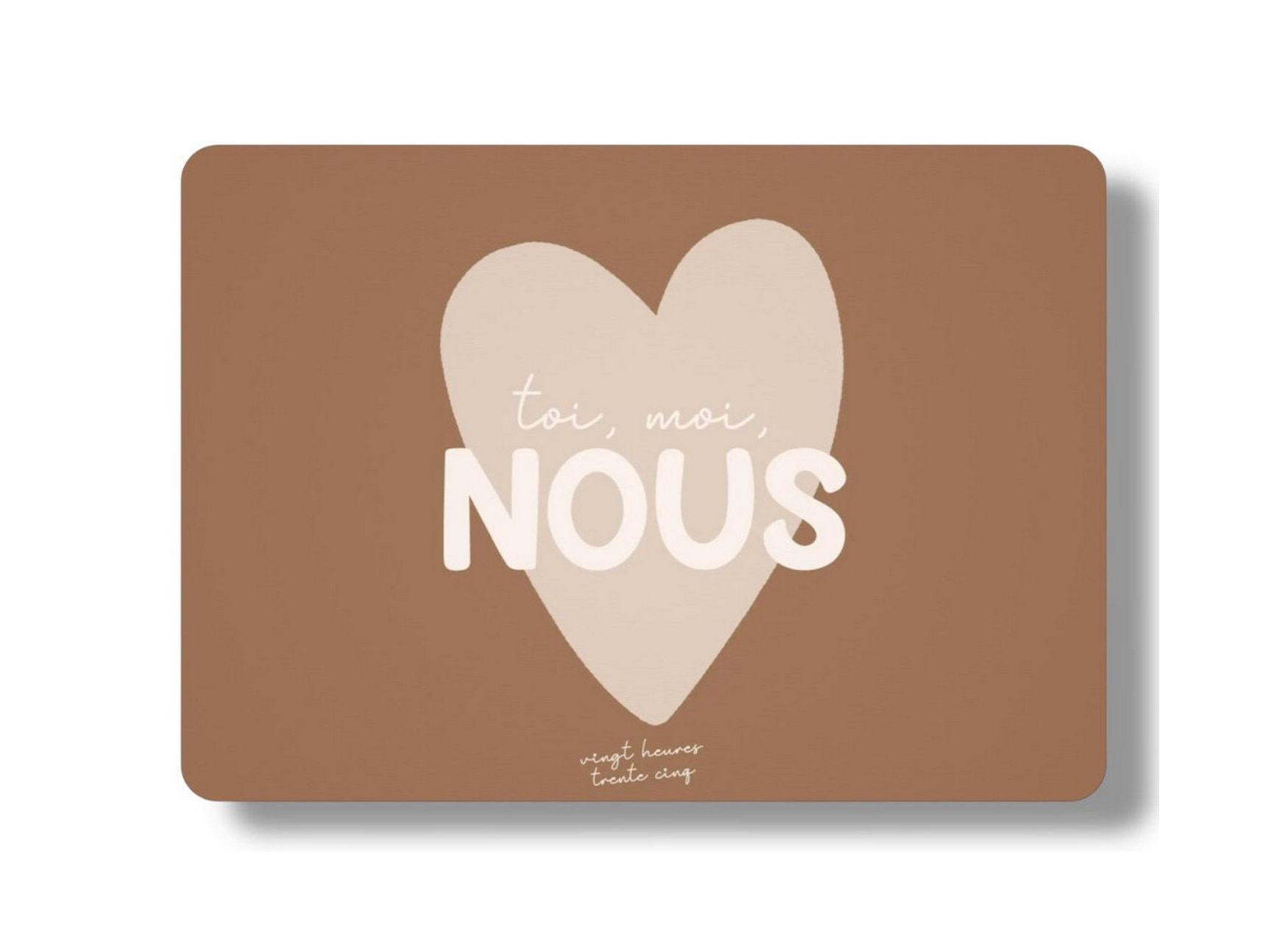 Carte - Toi, Moi, Nous