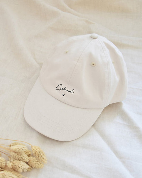Casquette Écrue