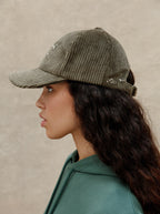 Gorra L'Amour De L'Art Terciopelo Caqui