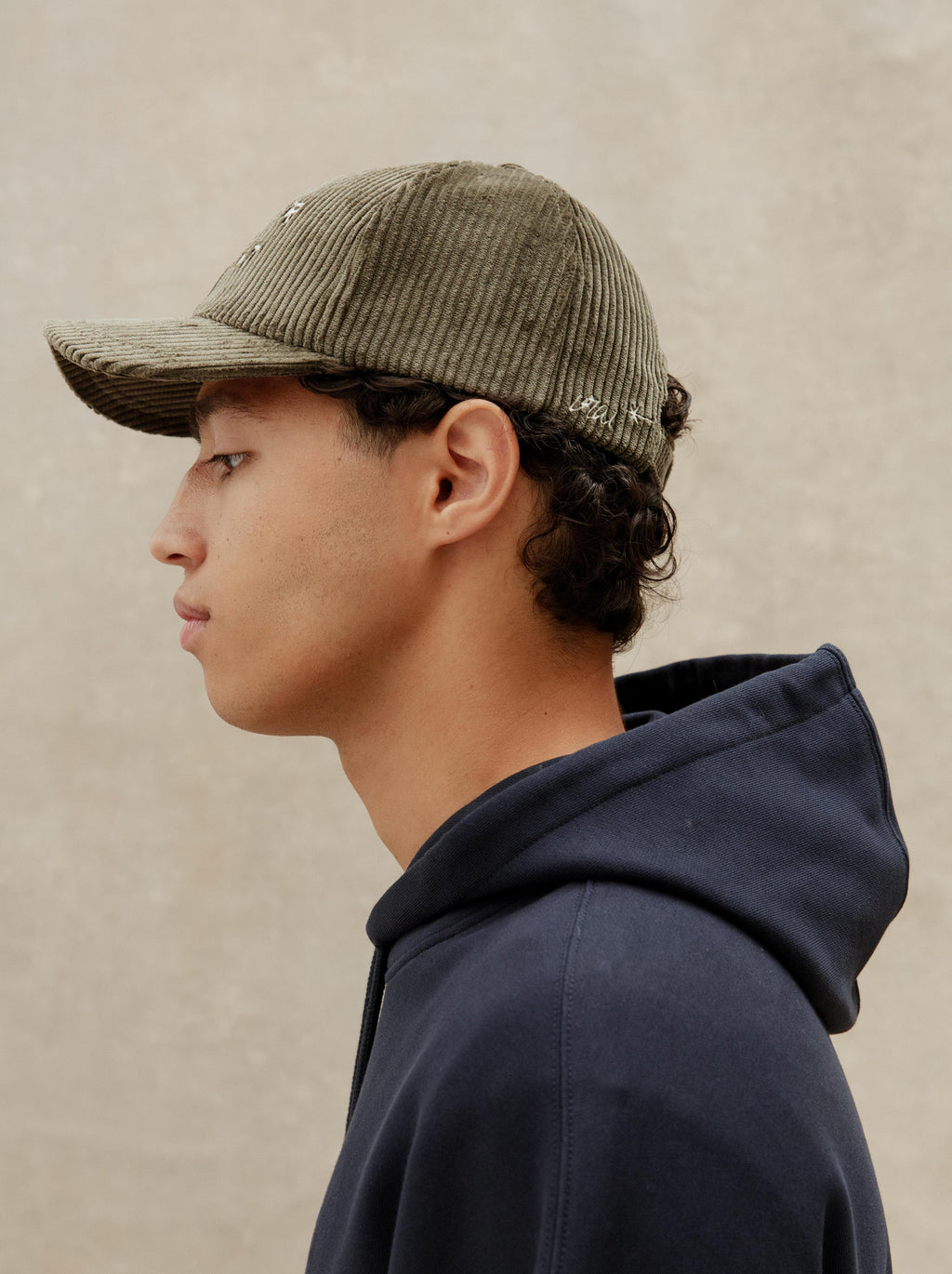 Gorra L'Amour De L'Art Terciopelo Caqui