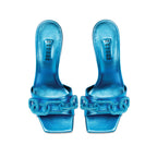 Catena Metallic Blue High-Heel Sandal