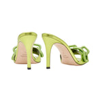 Catena Metallic Green High-Heel Sandal