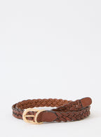 Astrid Petite Leather Belt - Camel