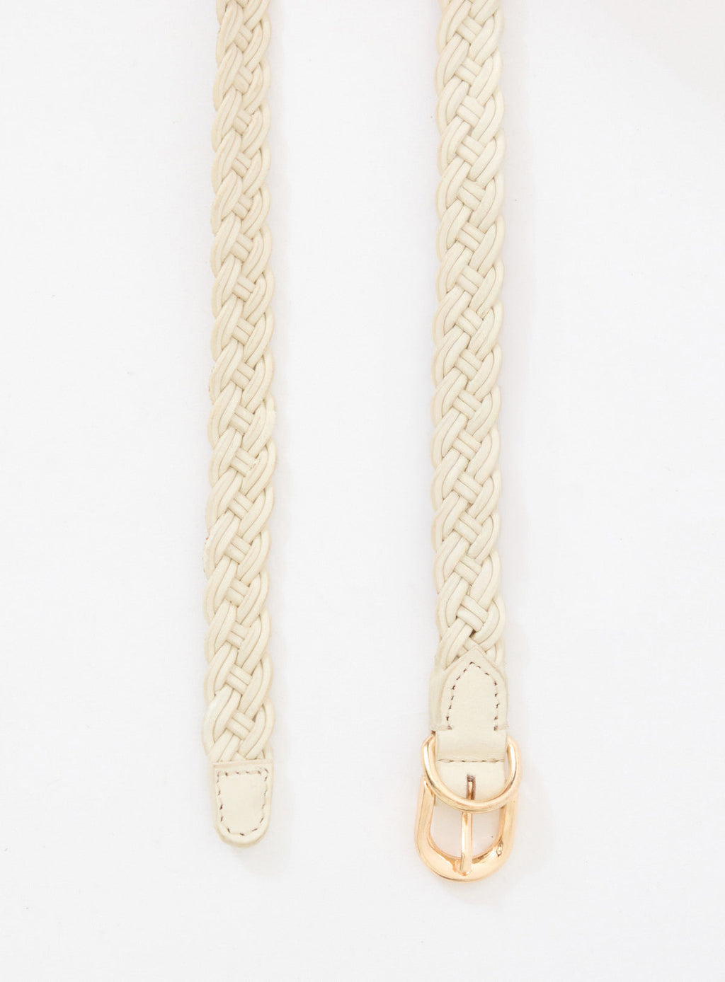 Ceinture Astrid Petite Cuir - Ecru