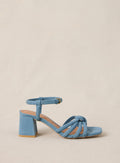 Cesar Heeled Sandals - Blue