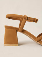 Sandalias de tacón Cesar - Natural