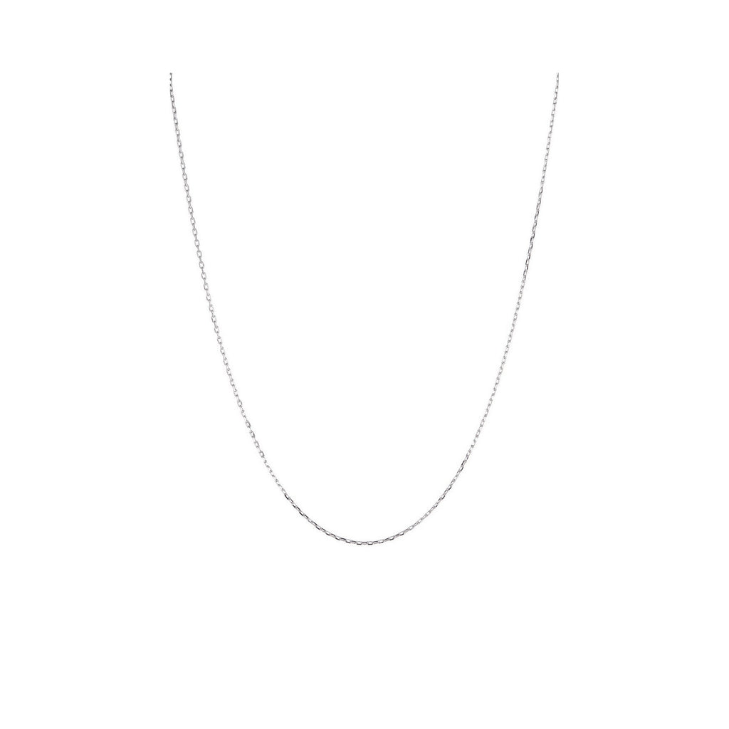 Chaine En Or Blanc 375/1000 43Cm - Or Blanc 375/1000