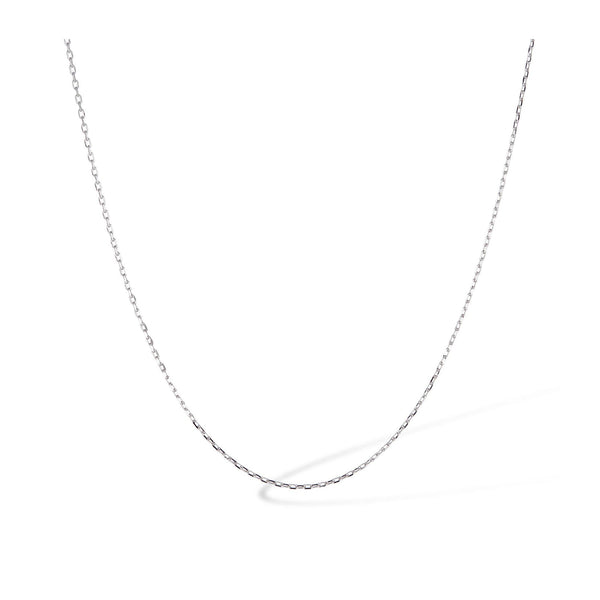 Chaine En Or Blanc 375/1000 43Cm