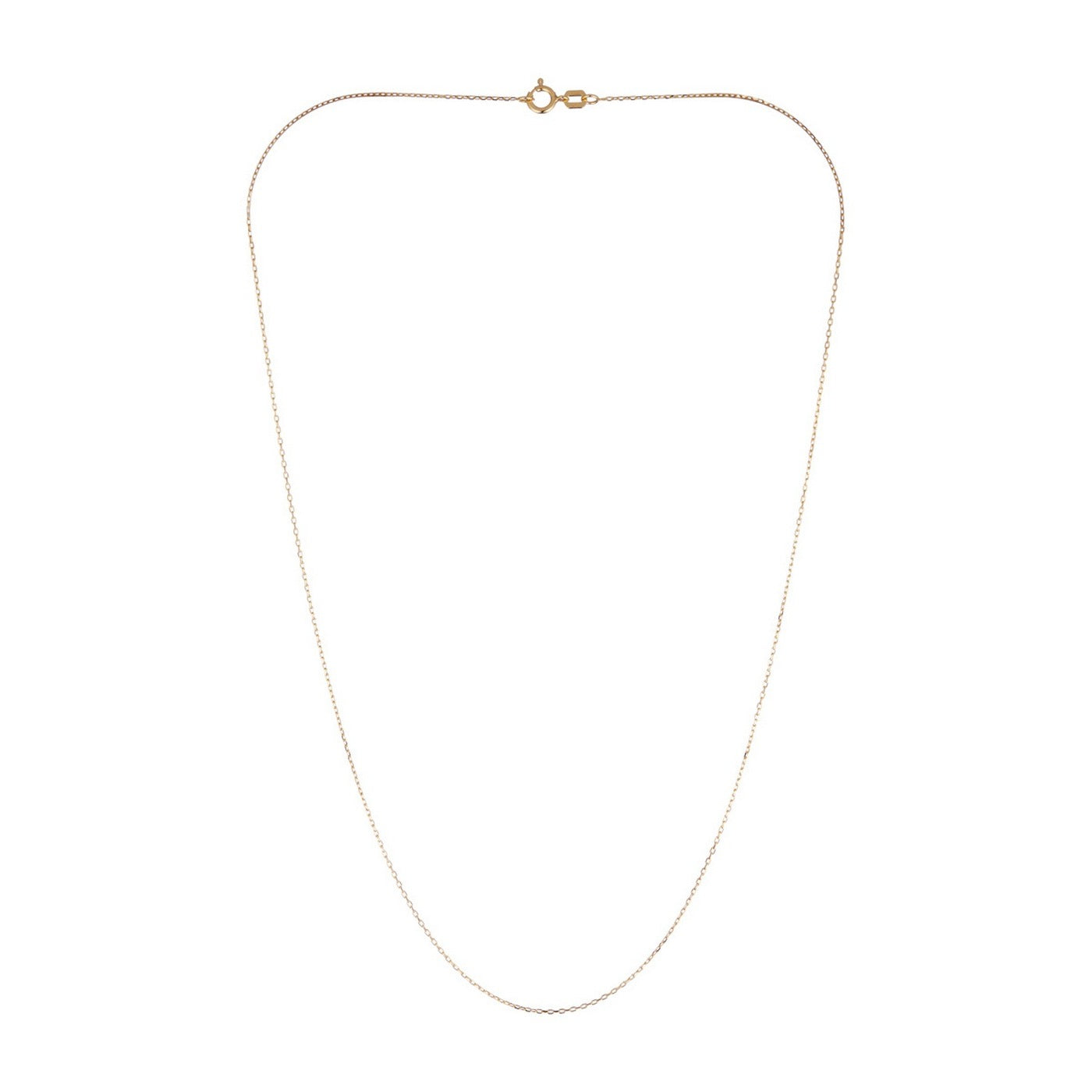 375/1000 Yellow Gold Chain, 43cm - 375/1000 Yellow Gold