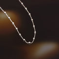 375/1000 White Gold Ball Chain 43Cm