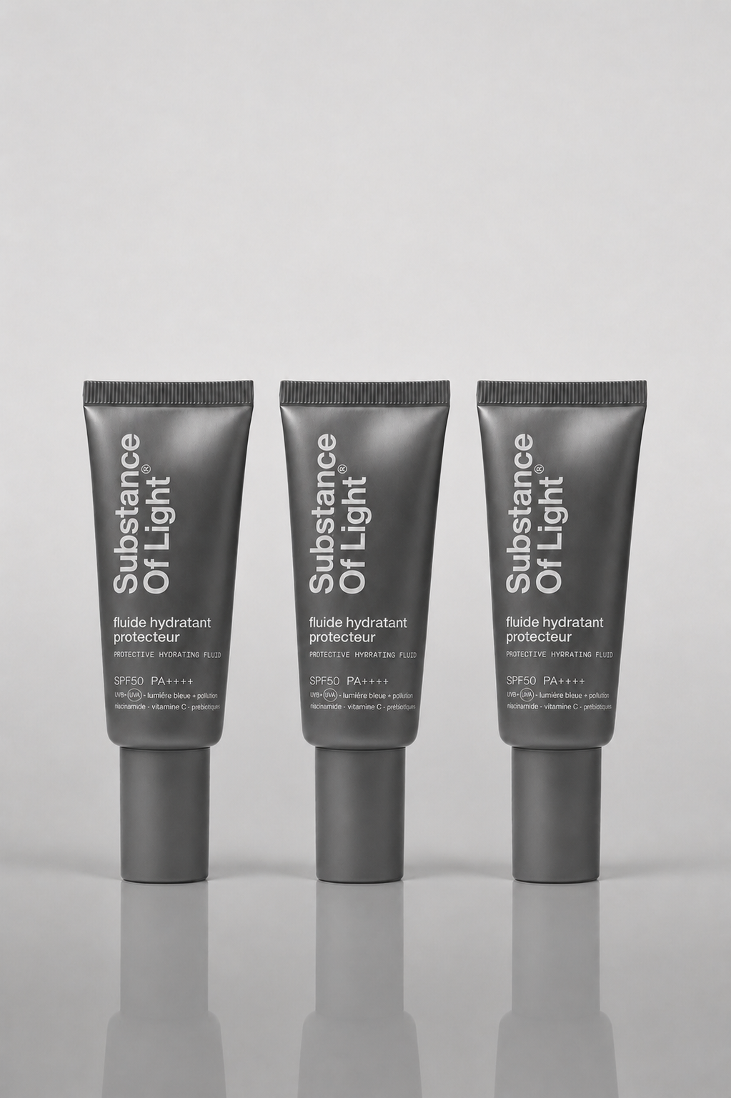 Pack Trio - Fluide Hydratant Protecteur + Etui Offert