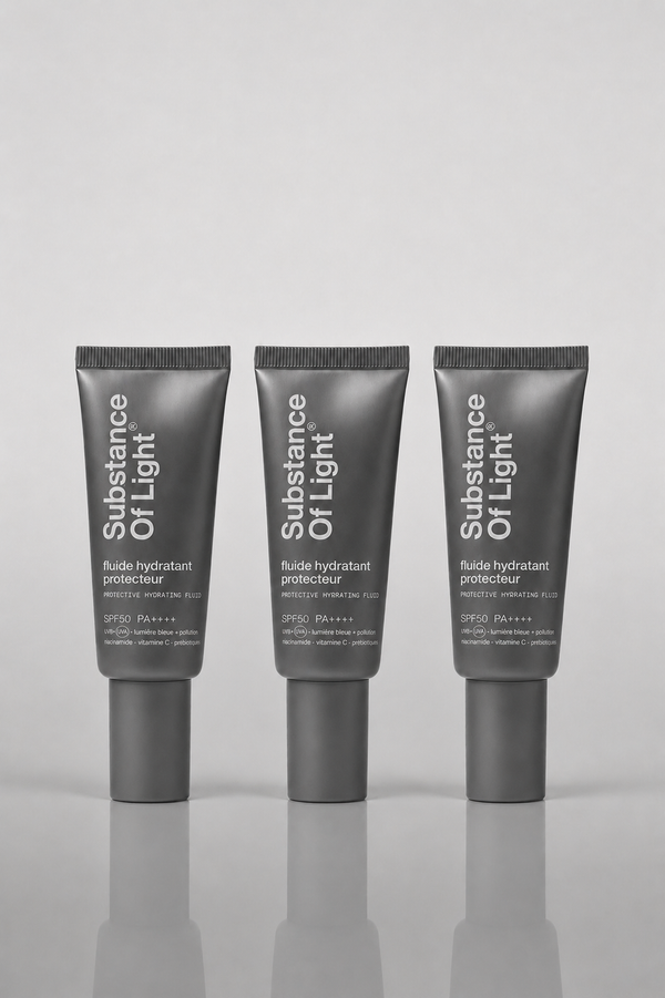 Pack Trio - Fluide Hydratant Protecteur + Etui Offert