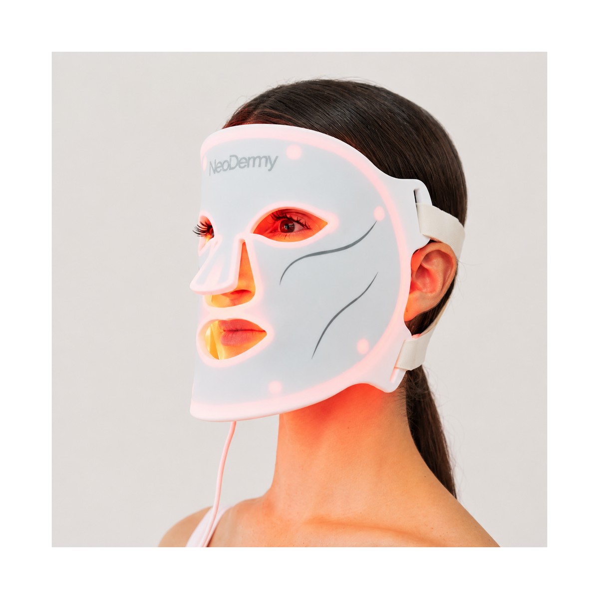 Neodermy LED-Gesichtsmaske – Rot- & Infrarot-Lichttherapie