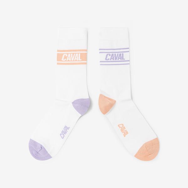 Chaussettes Chaussettes - Violet & Orange - Light