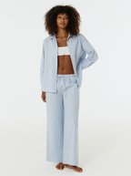 Blue Stripes Shirt | Homewear | Noo