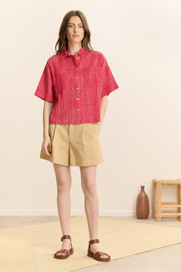 Camisa Celine - Rosa