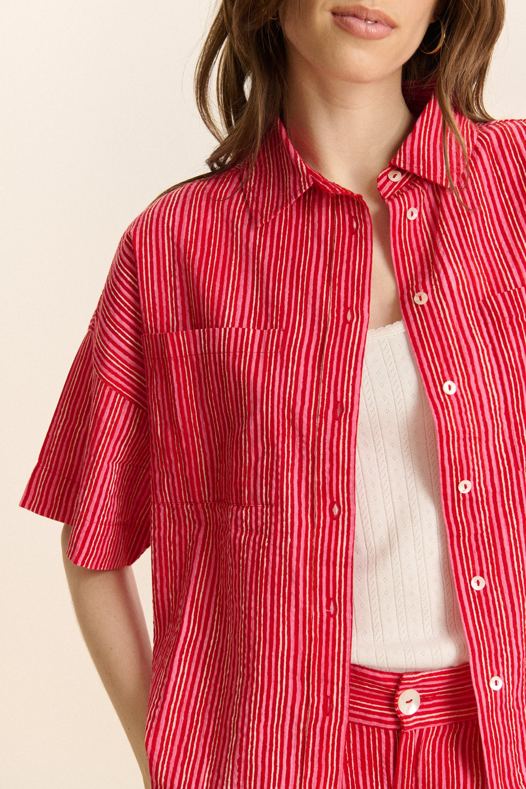 Chemise Celine - Rose