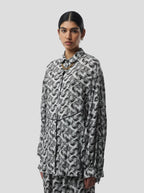 Camisa Tasman con estampado de virutas de plomo