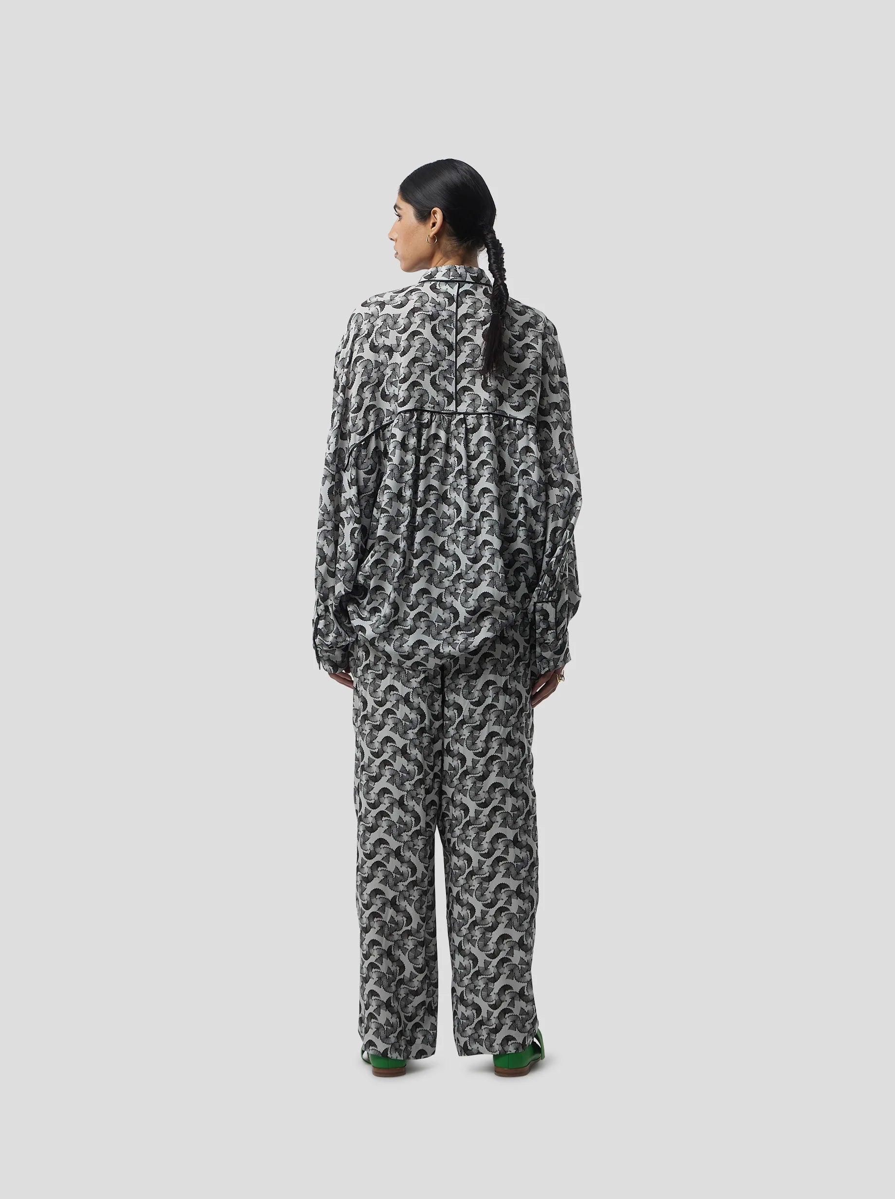 Camisa Tasman con estampado de virutas de plomo