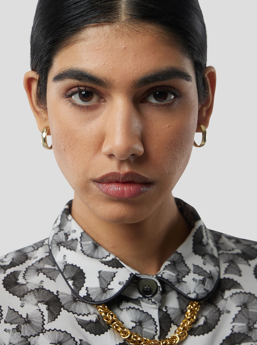 Camisa Tasman con estampado de virutas de plomo