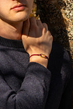 Pulsera Phare - Beige y Blanco