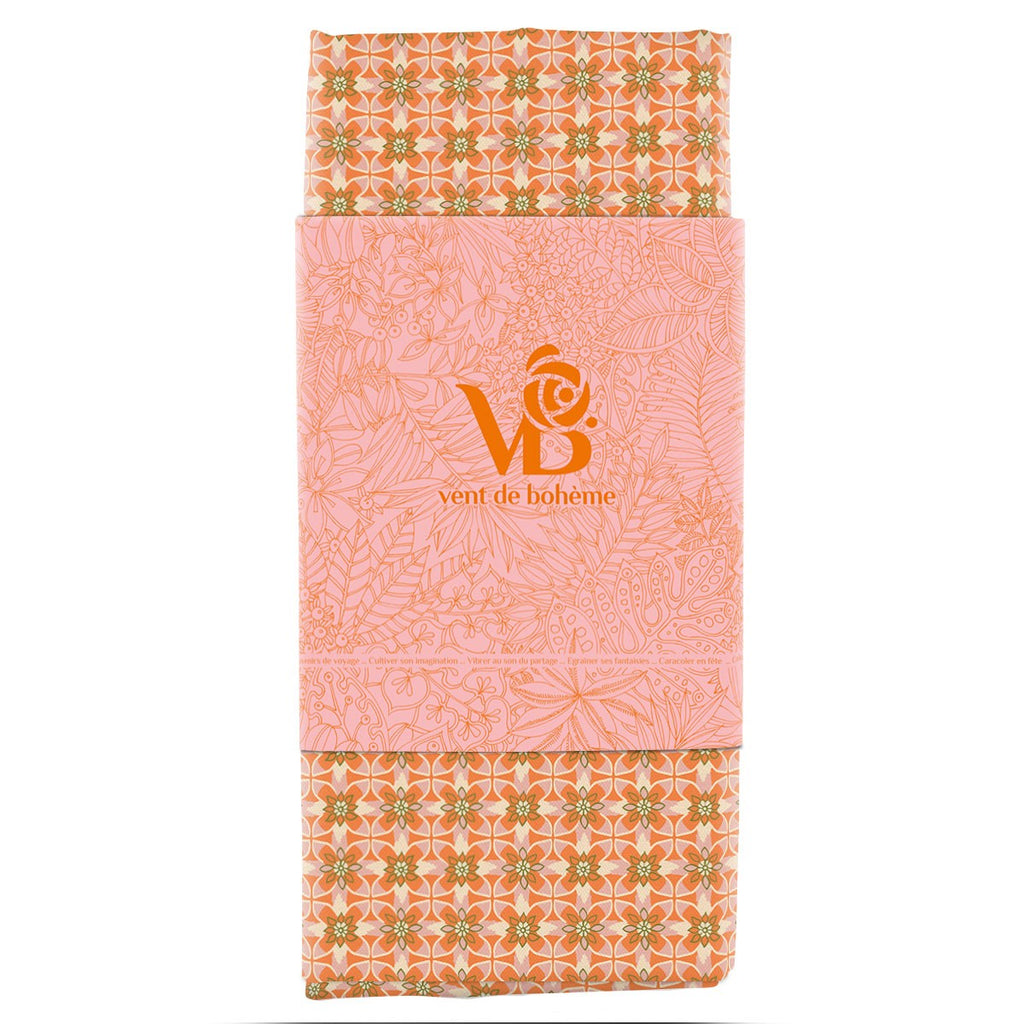 Nour - Toile De Transat / Chilienne - Mandarine