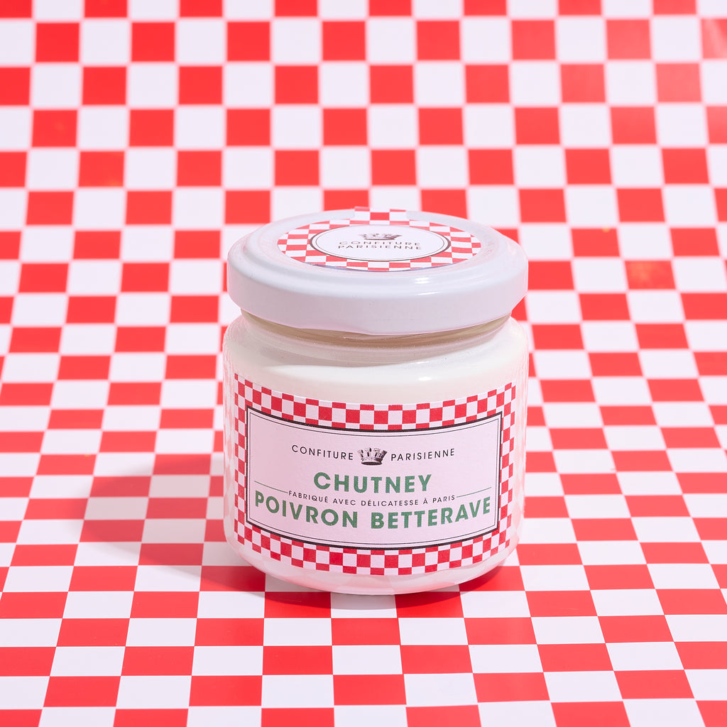 Chutney de pimiento y remolacha