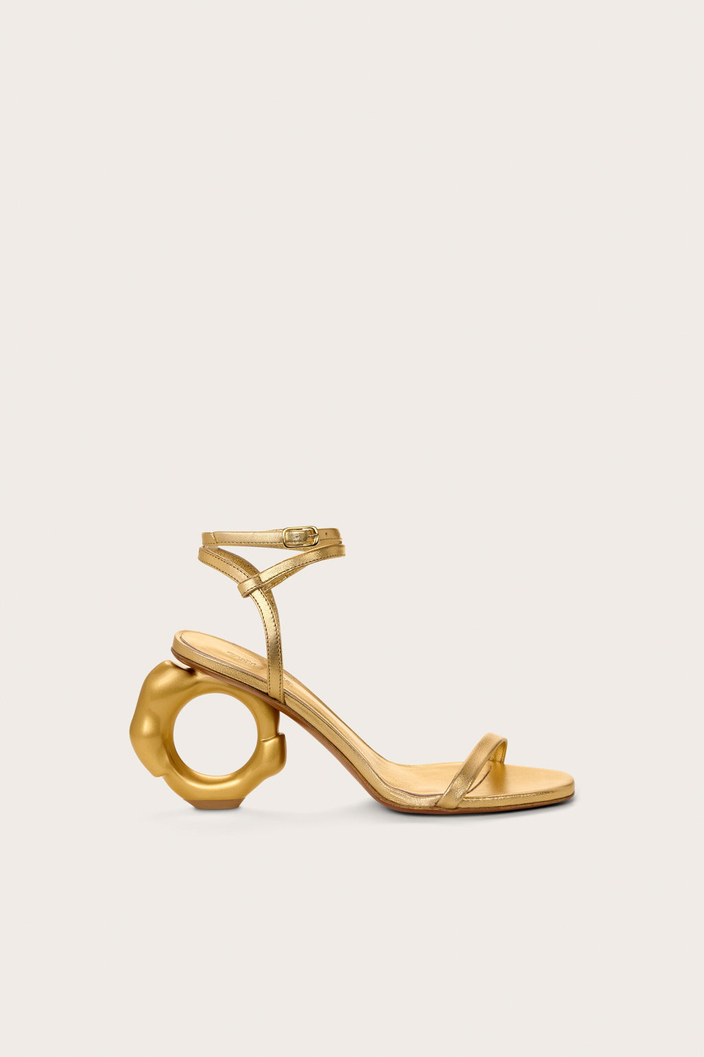 Sandalias de tacón Circe - Latón