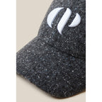 Claudie Pierlot - Casquette Tweed Broderie Cp