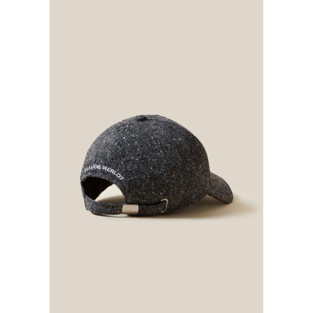 Claudie Pierlot - Casquette Tweed Broderie Cp