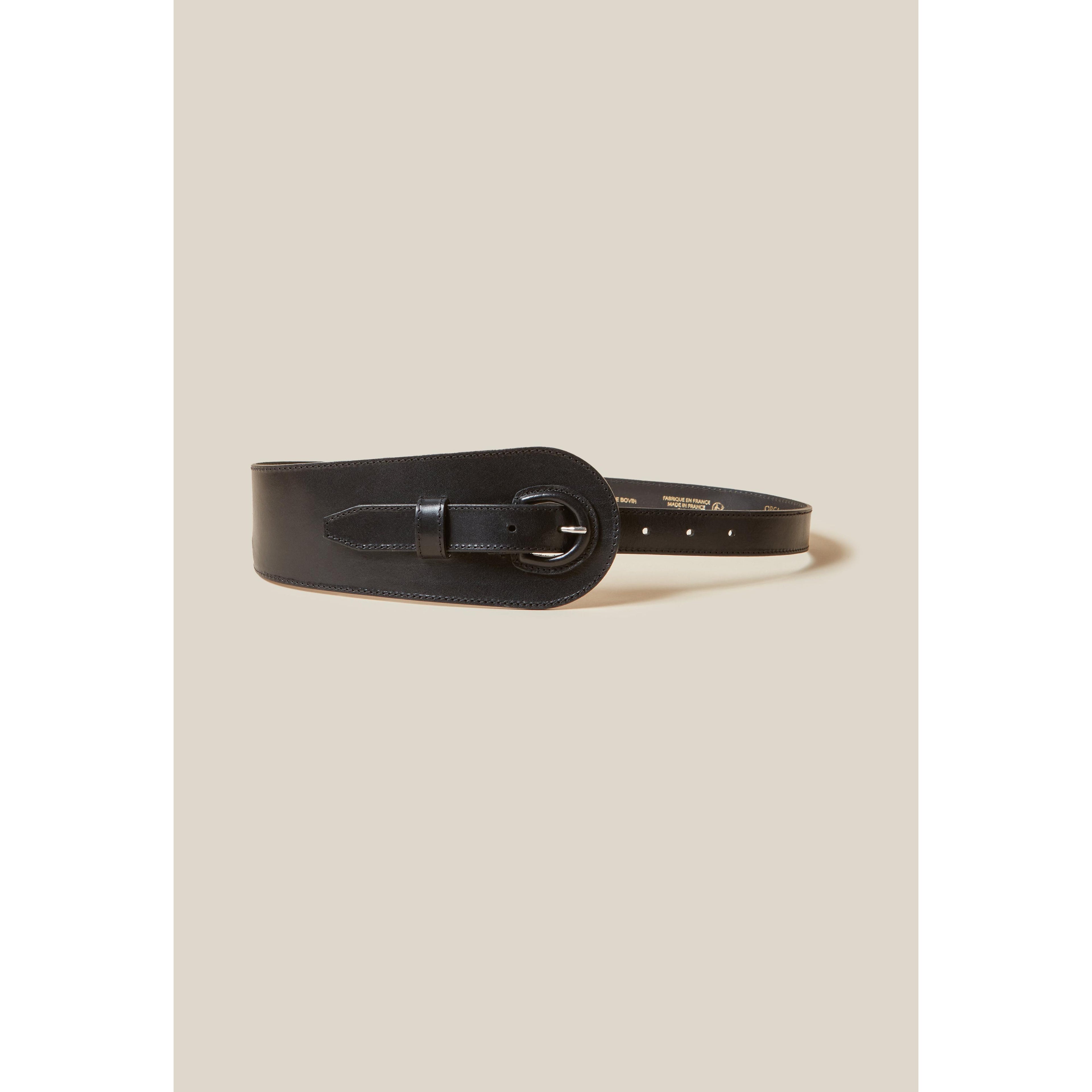Black Leather Belt