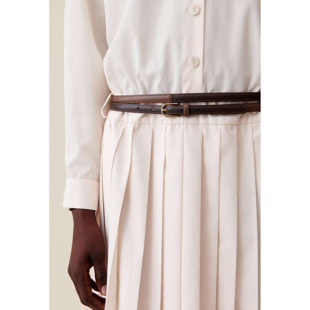 Claudie Pierlot - Slim Leather Belt