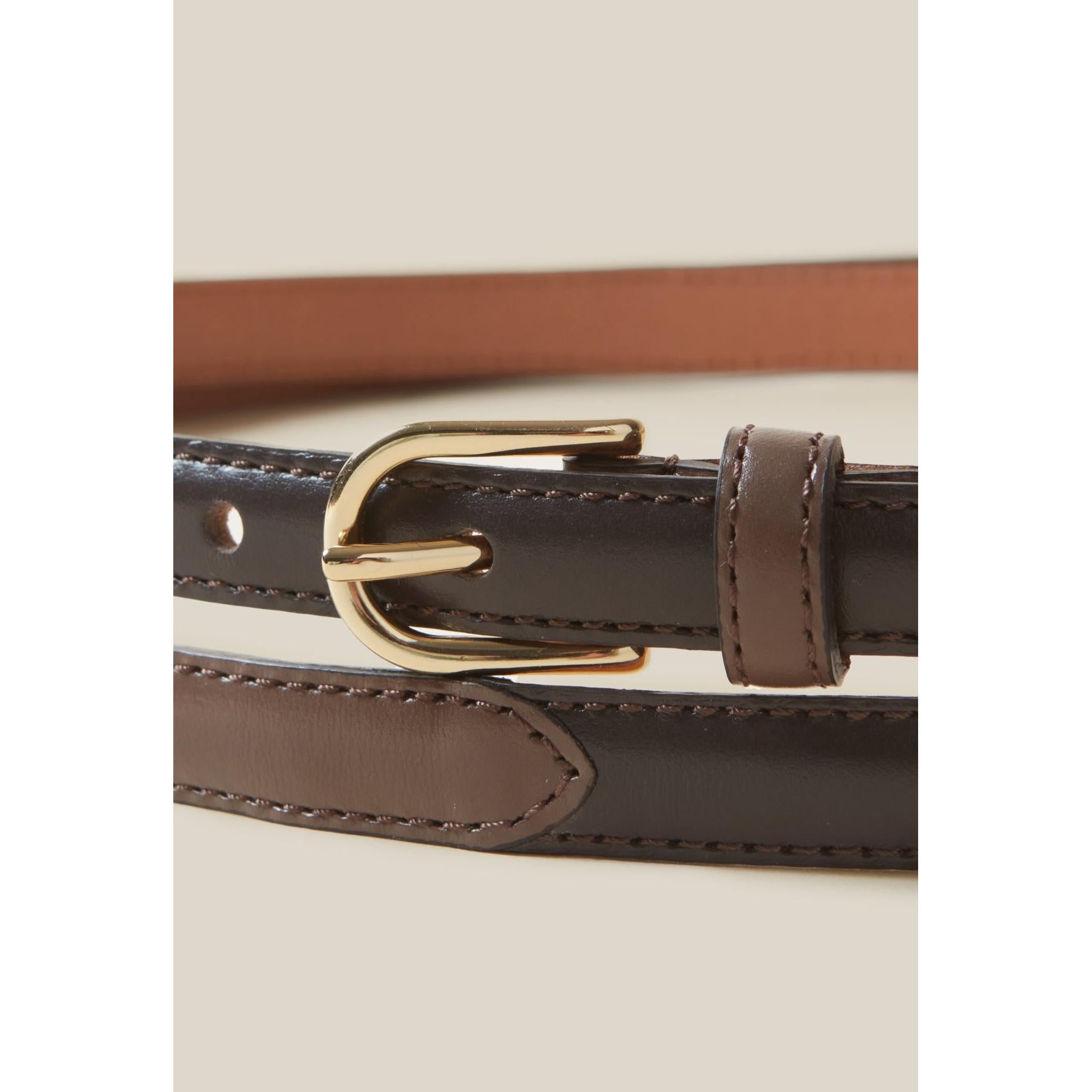 Ceinture Fine Cuir