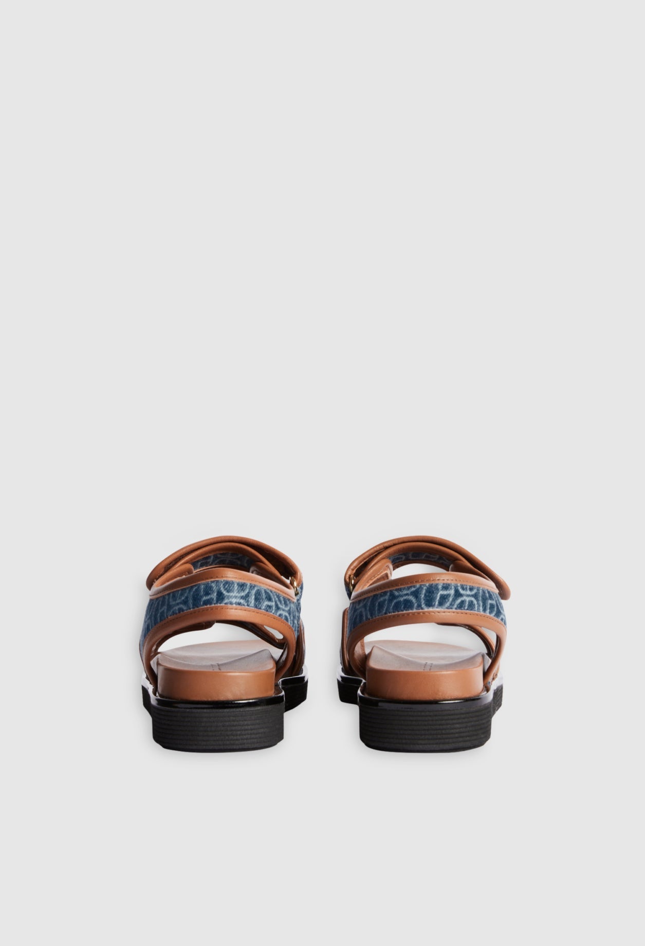 Claudie Pierlot - Zapatos Planos Abiertos - Amelie Denim - Bicolor